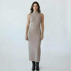 House of Harlow 1960 Taupe Maxi Dress